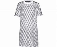 Image result for White and Black Adidas T-Shirt Dress