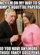 Image result for Impeachment Acquittal Ink Pen