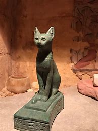 Image result for Egyptian Cat God Figure