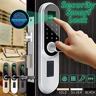 Image result for Electronic Door Locks for Homes