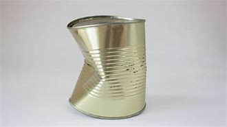 Image result for Dented Can