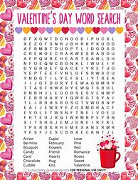 Image result for Valentine's Word Searches for Kids