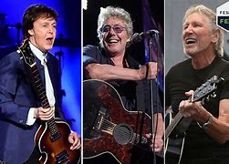 Image result for Paul McCartney and Roger Waters