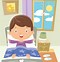 Image result for Boy Waking Up Clip Art
