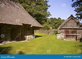 Image result for Farmhouse with Old Barn