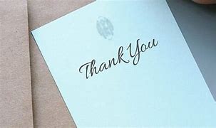 Image result for Award Thank You Note