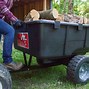Image result for Riding Lawn Mower Attachment Cart