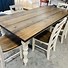 Image result for Rustic Wood Farm Table