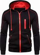 Image result for red and black hoodie men