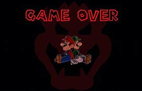 Image result for Game Over Clip Art Super Mario Bros