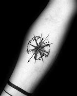 Image result for Small Compass Tattoo