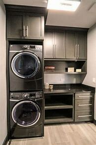 Image result for Stackable Washer and Dryer Rooms