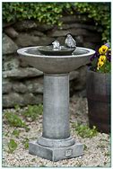 Image result for Heated Bird Bath Fountains