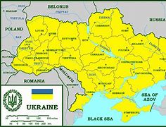 Image result for Map Showing Ukraine