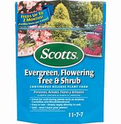 Image result for Scotts Evergreen Flowering Tree & Shrub Continuous Release Plant Food