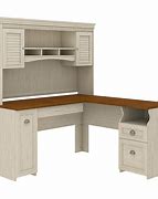 Image result for Antique White Desk with Hutch