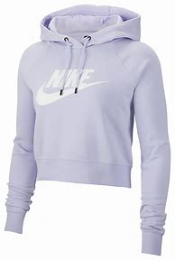 Image result for Nike Lavender Crop Hoodie