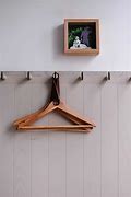 Image result for Wall Mounted Clothes Hanger Shelf