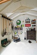 Image result for Storage Shed Interiors