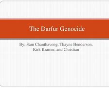 Image result for Darfur Genocide Aftere War