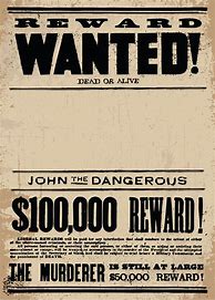 Image result for Rewards for Wanted People