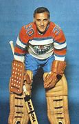 Image result for Jacques Plante Hockey Puck Hit Face