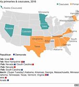Image result for Election 2016 Primaries Map