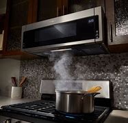 Image result for How High above Stove Microwave