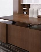 Image result for Adjustable Height Executive Office Desk