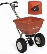 Image result for Earthway F80S Commercial Stainless Steel Broadcast Spreader With Standard Output Tray