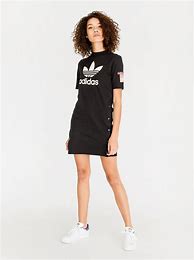 Image result for Adidas Black T-Shirt Dress