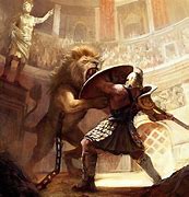 Image result for Roman Colosseum Gladiator Fights