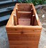 Image result for Modern Wood Planter Boxes