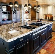 Image result for Kitchen with Cooktop Layouts
