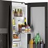 Image result for black ge fridge