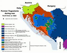 Image result for Yugoslavia Map Getty Images