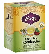 Image result for Yogi Tea Green Kombucha | 16 Bags