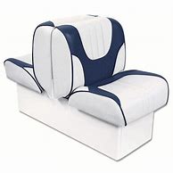 Image result for Overton's Deluxe Back-To-Back Lounge Boat Seat W/ Base, Size 10"