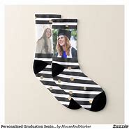 Image result for Personalized Class Of Graduation Photo Socks - Personal Creations Customized Gift Socks