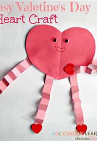 Image result for Valentine's Day Heart Crafts for Kids
