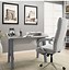 Image result for Grey Home Desk