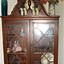 Image result for Antique Chinoiserie Secretary Desk with Hutch