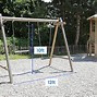 Image result for Swing Spacing for Swing Set