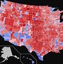 Image result for Red and Blue States Map 2016 Election