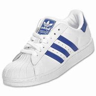Image result for Adidas Shell Toe Blue and White