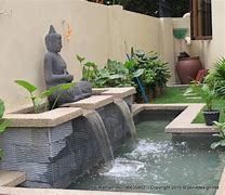 Image result for Fish Pond Fountain