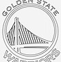 Image result for Golden State Warriors Logo Black and White Clip Art