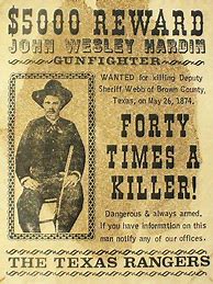 Image result for Texas Outlaw Posters Old West
