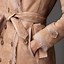 Image result for Shearling Trench Coat