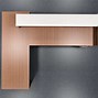 Image result for Modern Wood Reception Desk